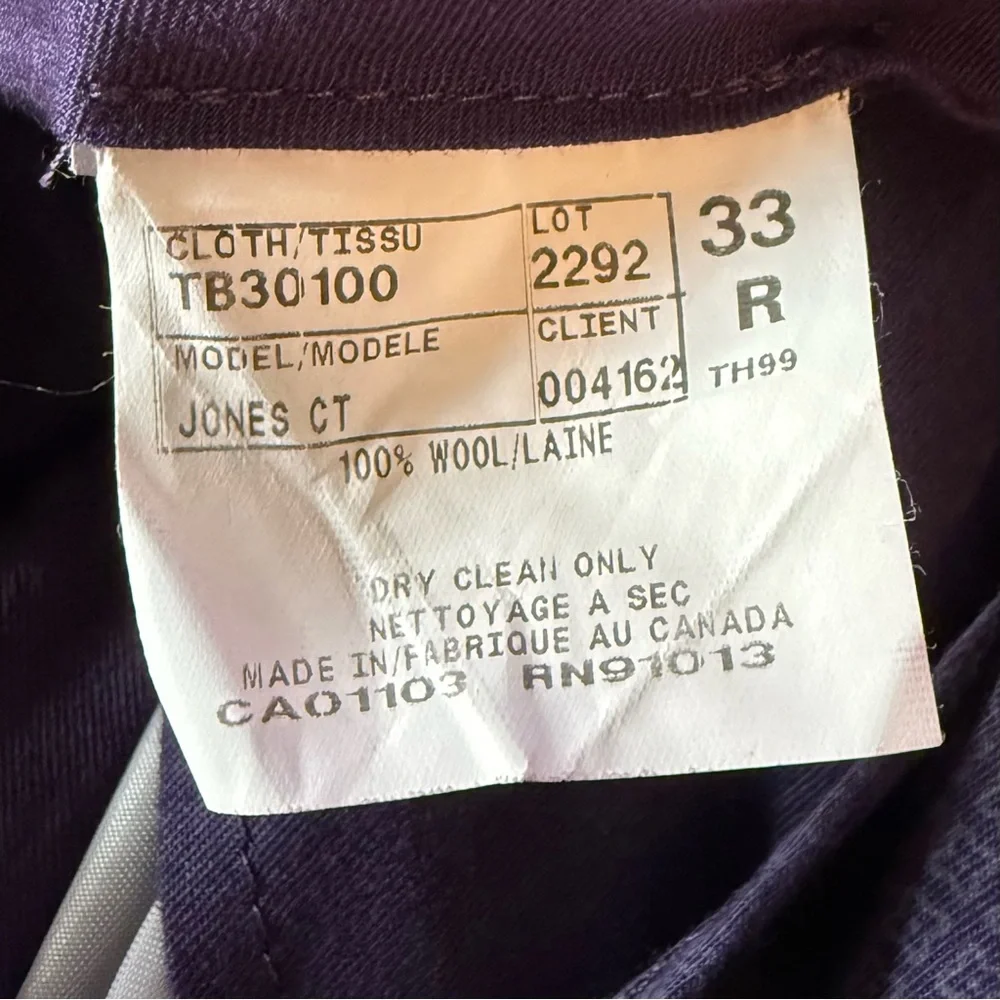 Ted Baker Men's Classic Charcoal Dark Gray Suit Jacket Pants London Endurance